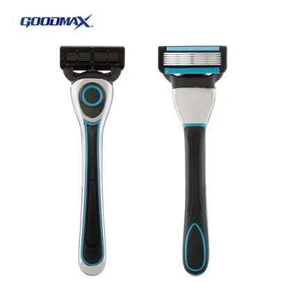 Navalha de sistema de cinco lâminas de metal